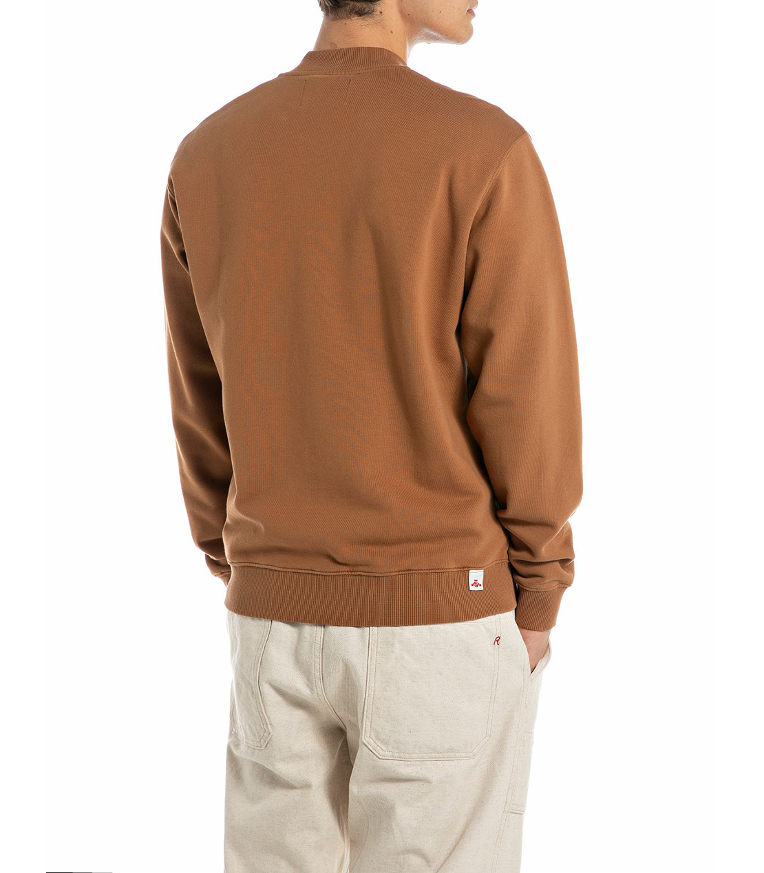 レタリング刺しゅう フルジップスウェットシャツ 詳細画像 ブランデー 2